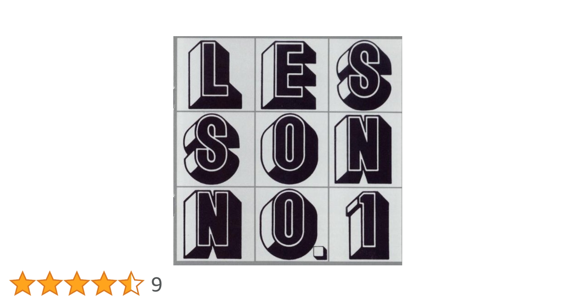 GLENN BRANCA 『LESSON NO.1』　グレン・ブランカ Lesson No. 1: GLENN BRANCA - Superior Viaduct